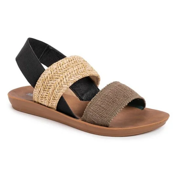 Muk Luks About Time Women's Slingback Sandals Size 8 - Picture 1 of 5